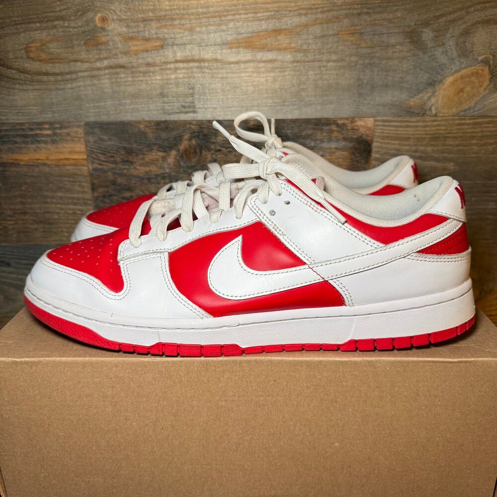 Nike Dunk Low 'Championship Red' Men's Size 13